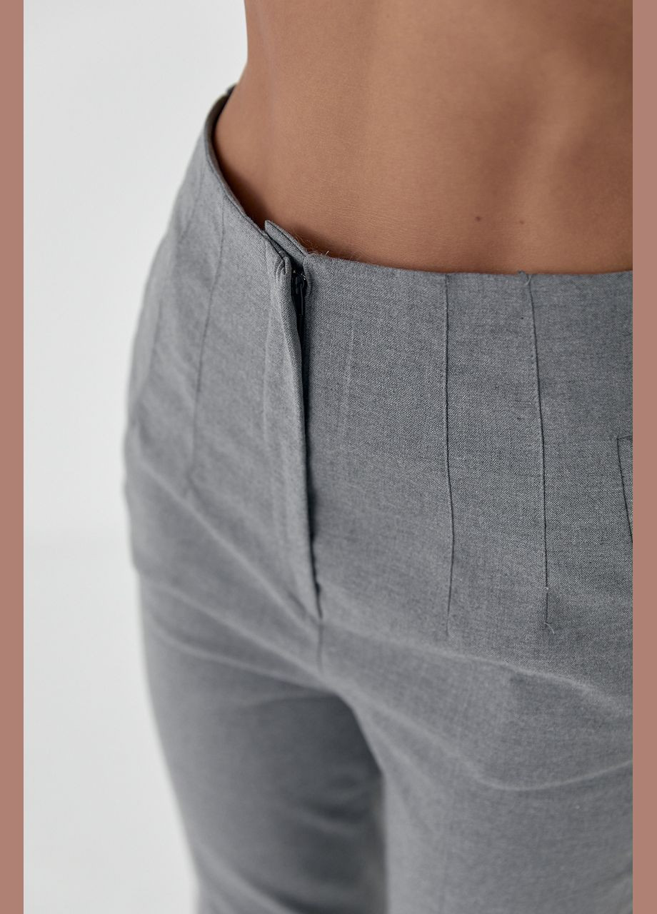 Класичні жіночі штани укорочені 50545 Lurex (280910011)