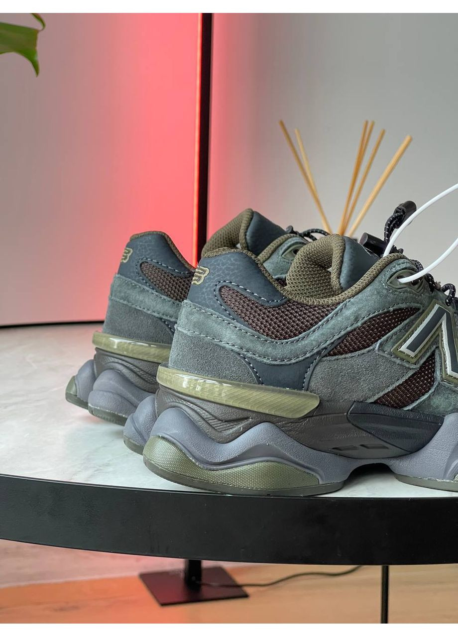 Кросівки жіночі і чоловічі New Balance 9060 dark grey | Нью Беланс 9060 темно-сірі No Brand темно-сірі демісезони (361947232)