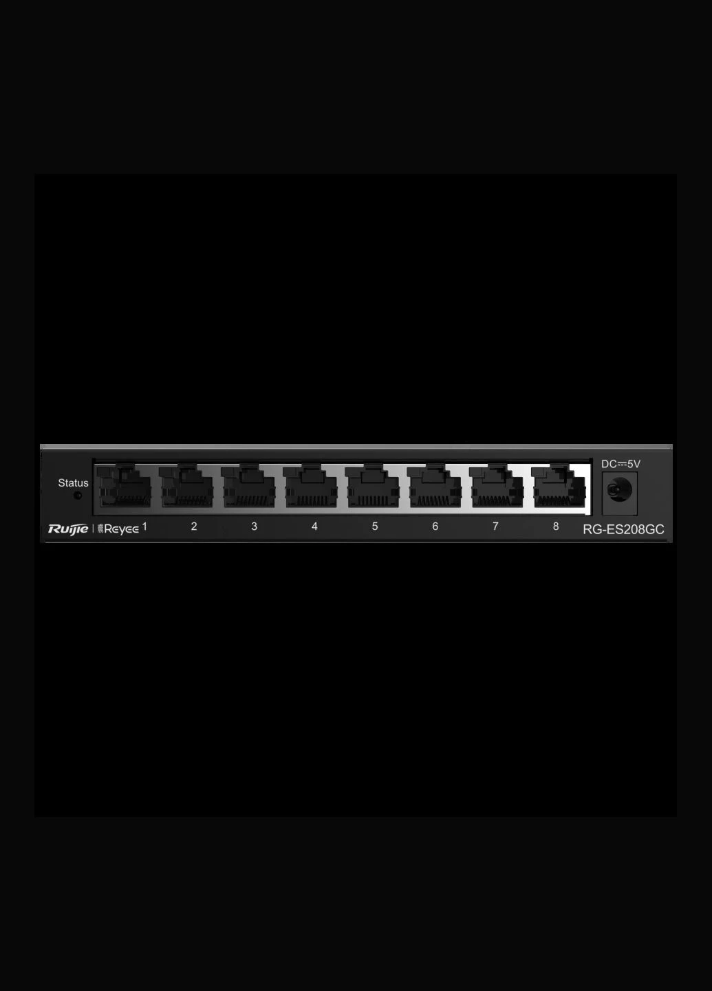 8-портовый гигабитный интеллектуальный коммутатор Reyee RG-ES208GC Ruijie (338565472)