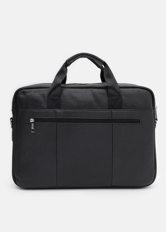 Мужская кожаная сумка - портфель K17068bl-black Keizer (311553045)