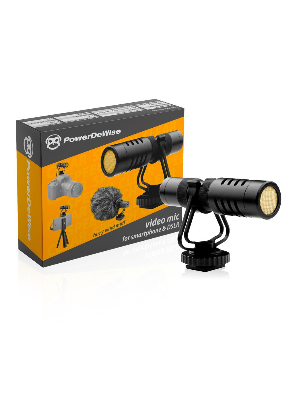 Videomic Kit - Спрямований Мікрофон для Камери та Смартфона (комплект) (581048) PowerDeWise (300854192)