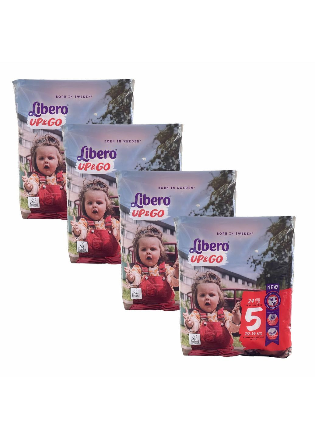 Подгузники-трусики UP&GO 5 Junior (10-14 кг) 96 шт Libero (369668428)