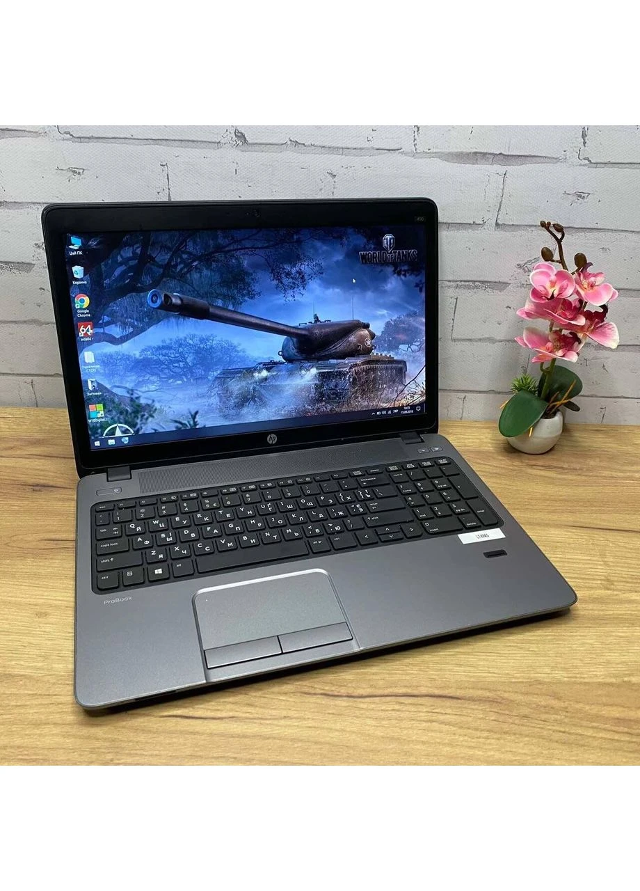 Ноутбук ProBook 450 G1 / 15.6" (1366x768) TN / intel Core i5-4200M (2 (4) ядра по 2.5 - 3.1 GHz) / 8 GB DDR3 / 128 GB SSD / HP (398130106)