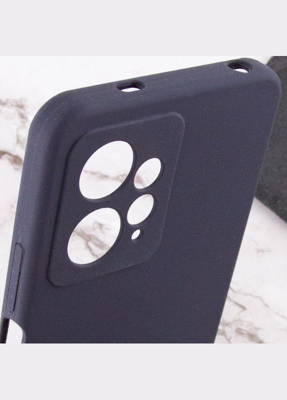Чехол Silicone Cover Full Camera для Xiaomi Redmi Note 12 4G Синий Lakshmi (337689269)