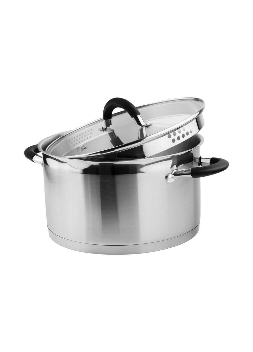 Кастрюля с крышкой Progresso 24 см 5.9 л (50055) Vinzer (356764476)