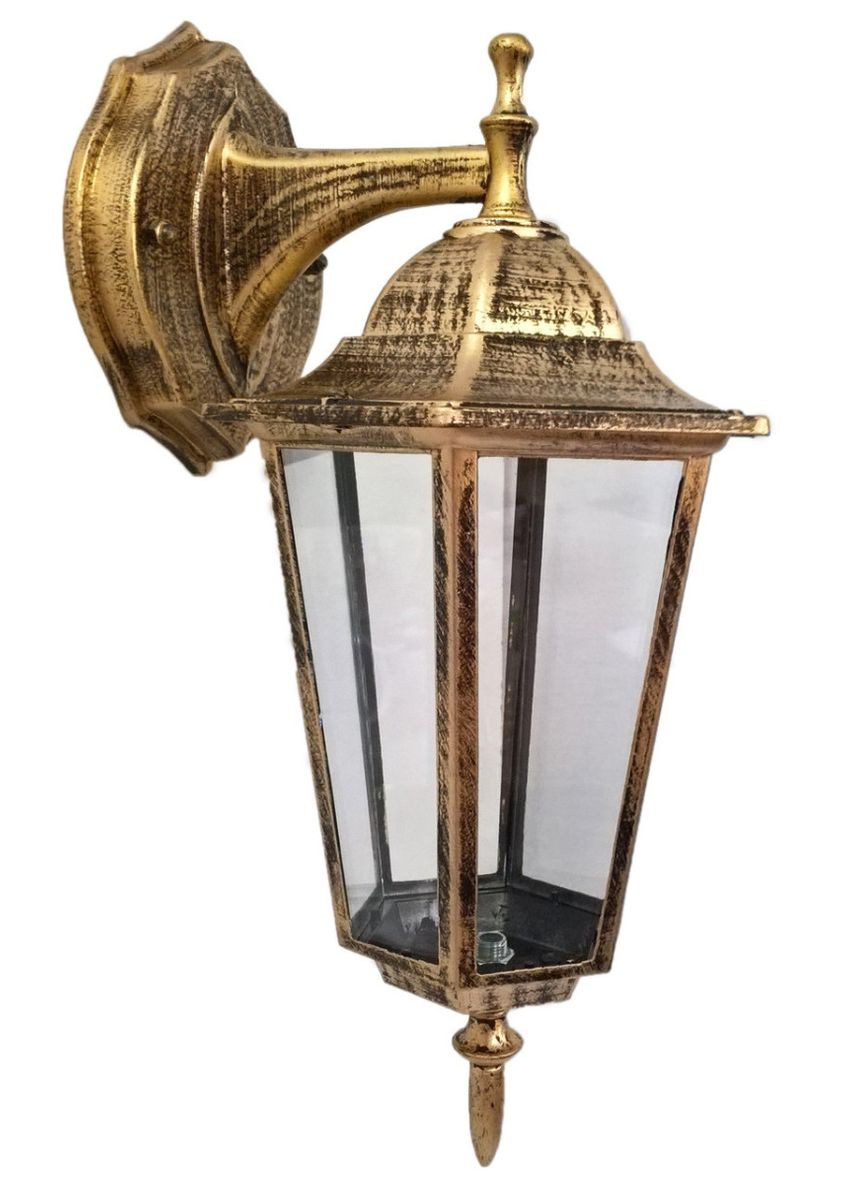 Фонарь уличный настенный 26108 Золото 35х15х20 см. Sunnysky (364789832)
