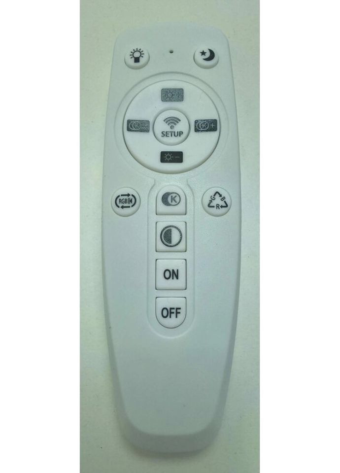 Люстра стельова кришталева LED з пультом 25661 Хром 18х50х50 см. Sunnysky (335975042)