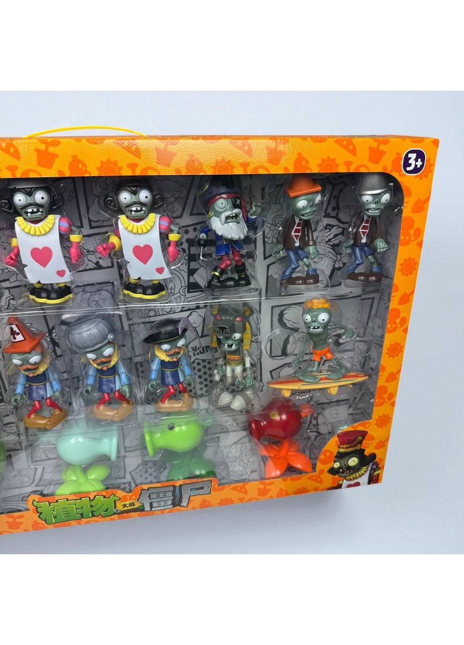 Огромный детский набор фигурок Растения против Зомби, фигурки Plants vs Zombies в большой коробке Diy (366873057)