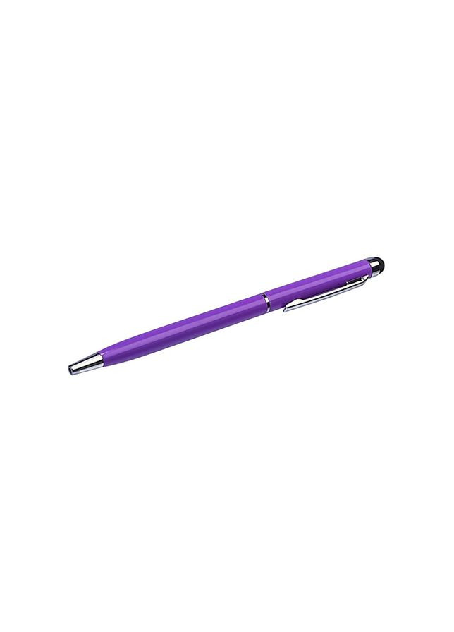 Стилус емкостной с шариковой ручкой, металлический цвет лавандовый ЦБ-00224840 No Brand (278747662)