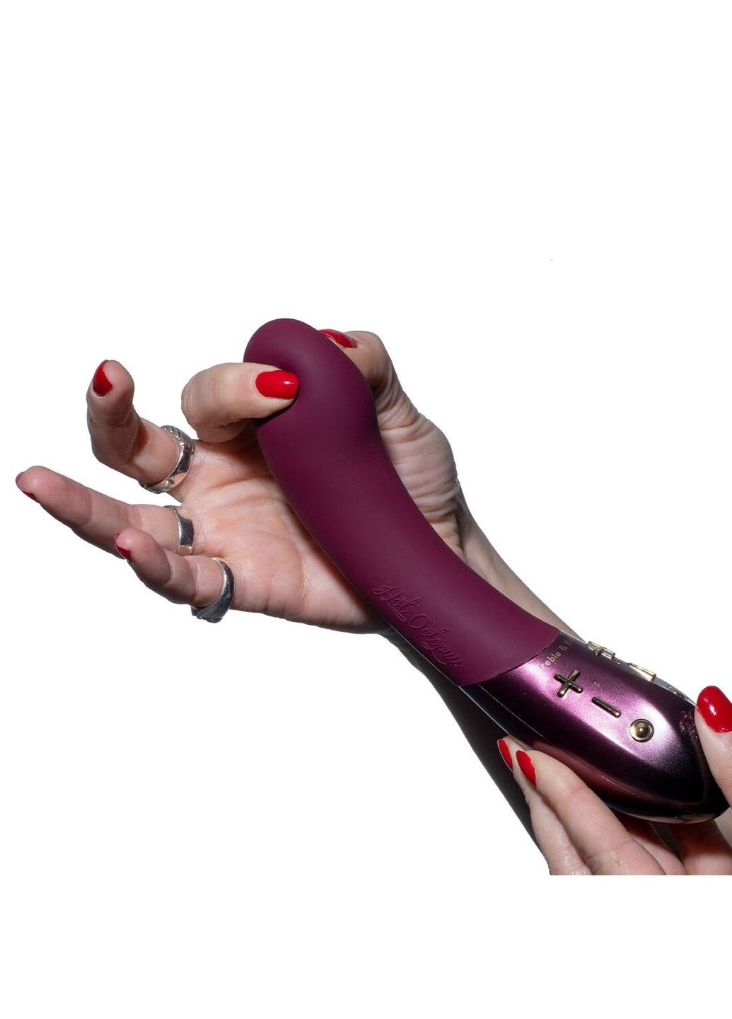 Вибратор для точки G KURVE Treble and Bass Technology 2 мотора мягкий кончик Hot Octopuss (298349254)