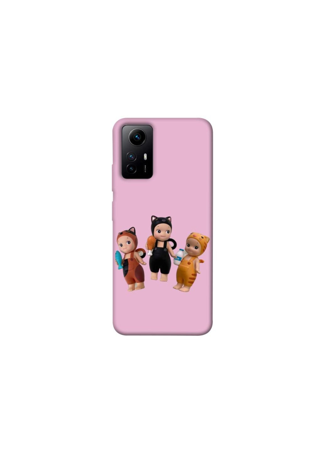 Чохол на Xiaomi Redmi Note 12S Cat Cafe Trio Frontalka (352215292)
