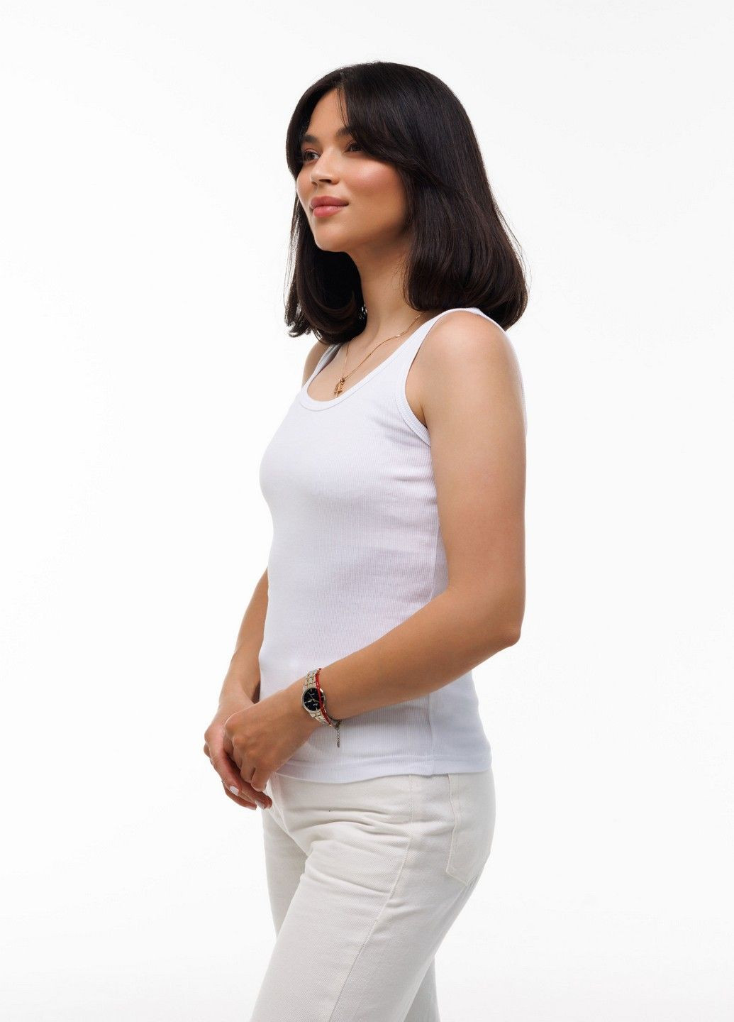 Майка жіноча XS білий (3321283200011) Наталюкс — 335353749