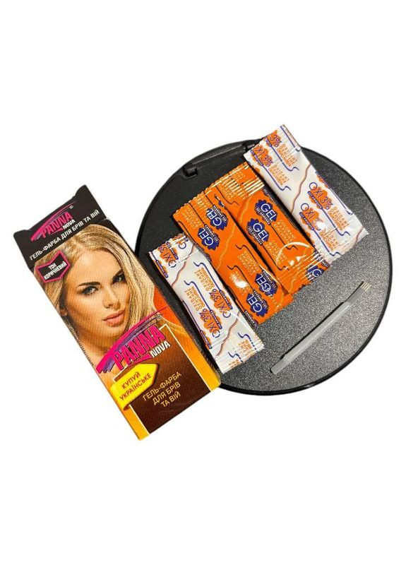 Фарба для брів ПАННА коричнева No Brand (356613927)