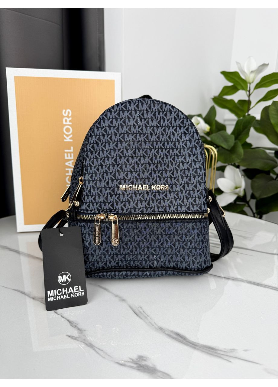 Рюкзак чорний із чорними ручками міні рюкзак жіночий No Brand (369934835)