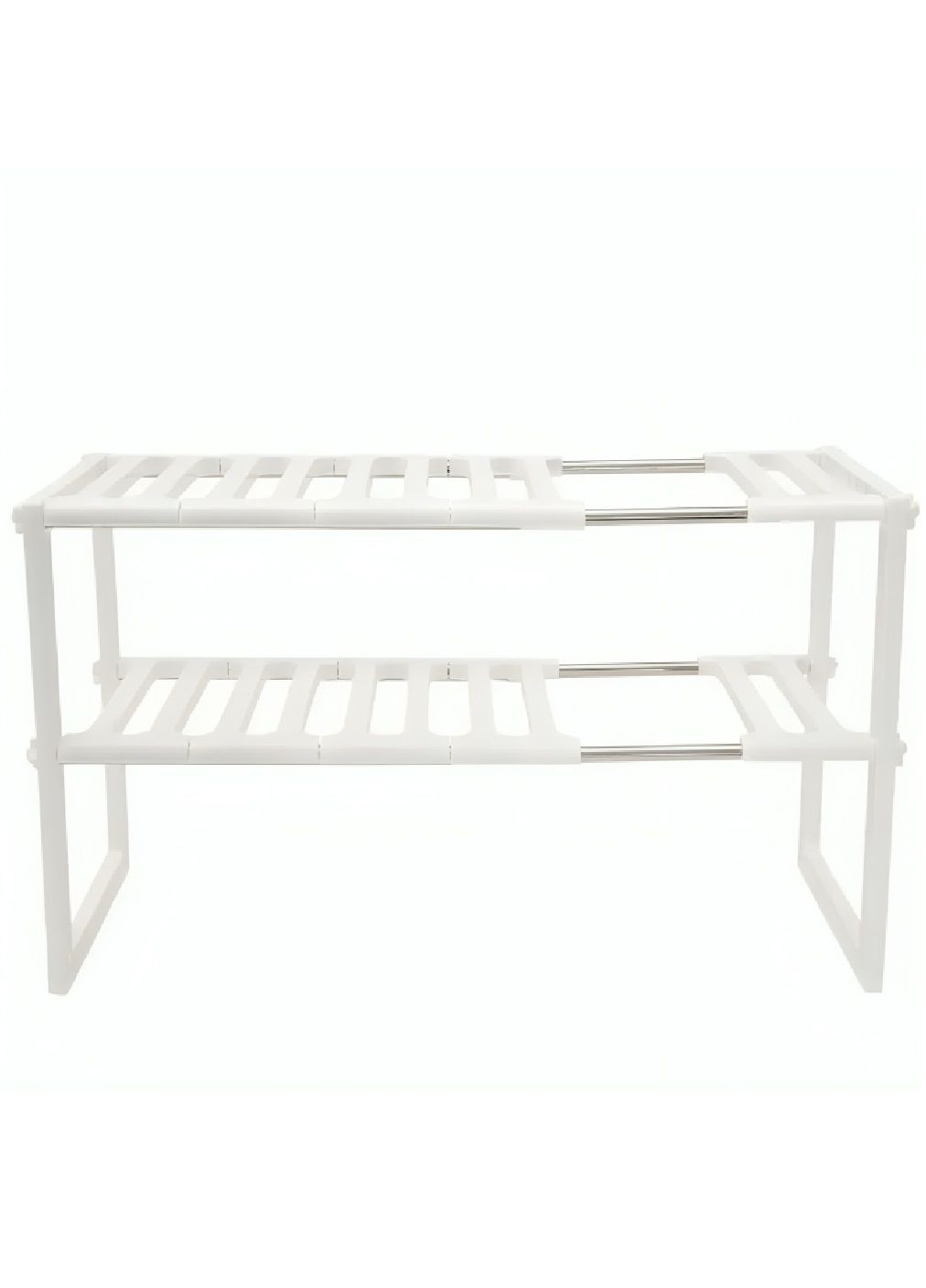 Регульована розсувна кухонна полиця стелаж стійка підставка під раковину для зберігання посуду 38-70х38х26 см (480908-Prob) Unbranded (347494931)