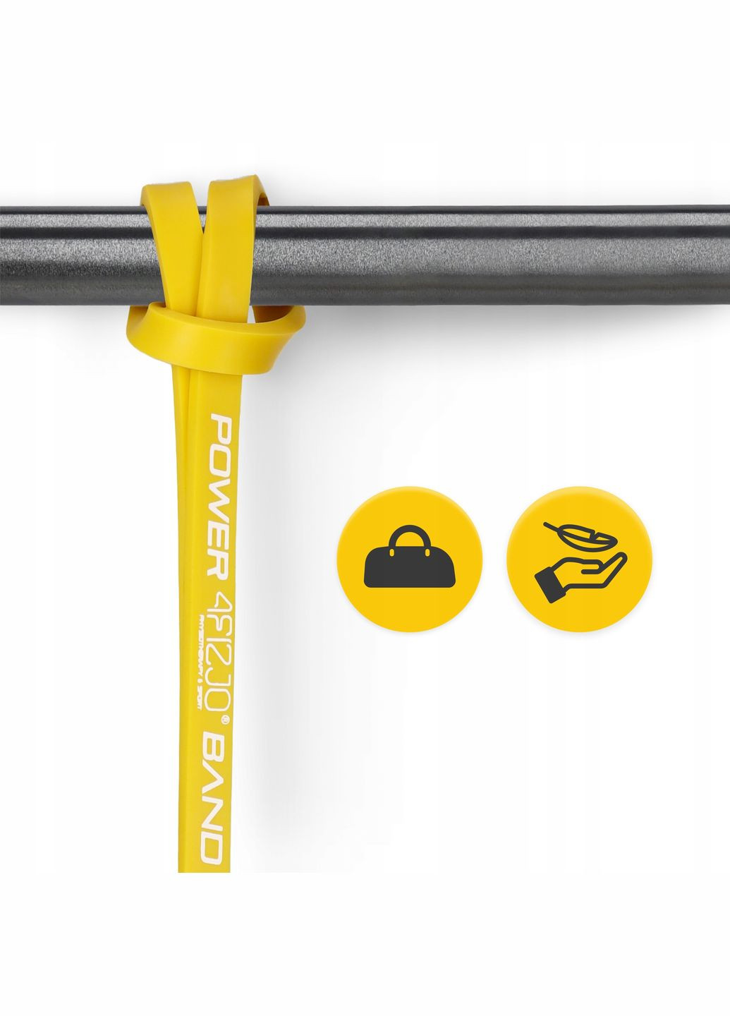 Эспандер-петля Power Band 8 мм 2-5 кг резина для фитнеса и спорта Yellow () 4FIZJO P-5907222931783 (340459052)