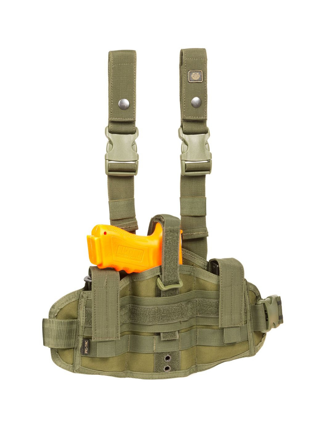 Кобура-підсумок універсальна на стегно MOLLE UPH Olive Drab P1G-Tac (315879190)