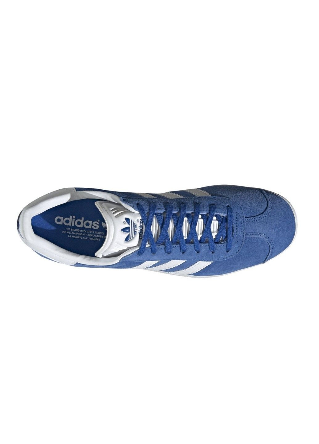 Голубые демисезонные originals gazelle adidas EF5600