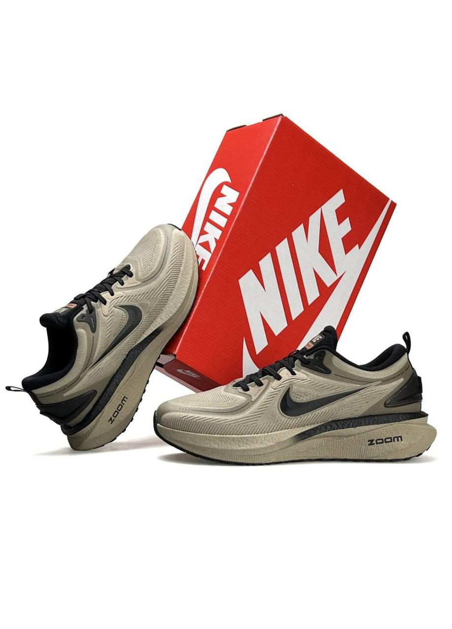 Коричневі Літні кросівки чоловічі No Brand Air Zoom Pegasus Sand Black