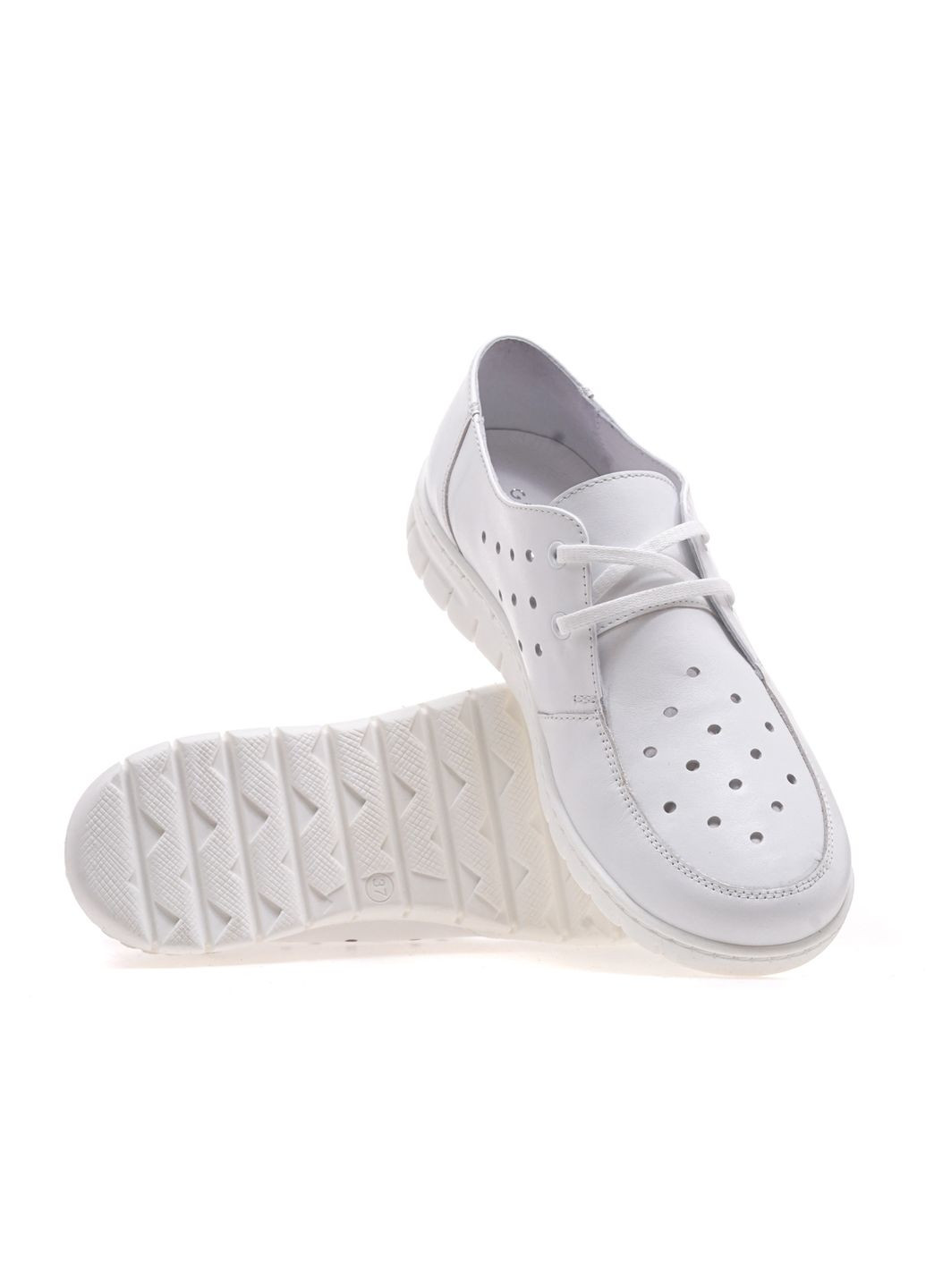 Goodboots Туфли женские 8483-75-ST/WHITE белый з натуральная кожа, украина — лето (322221946)