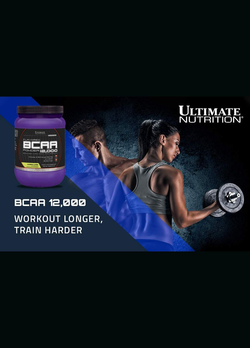 Аминокислоты BCAA 12,000 228 г, Grape Ultimate Nutrition (304268244)