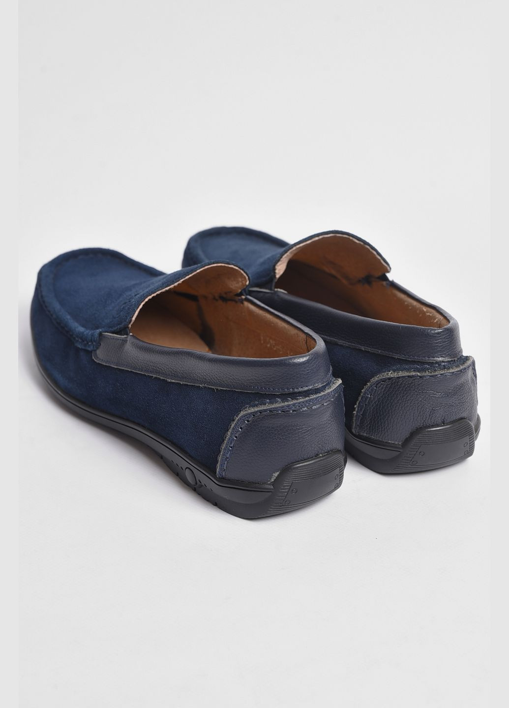Туфлі чоловічі темно-синього кольору Let's Shop (289456765)