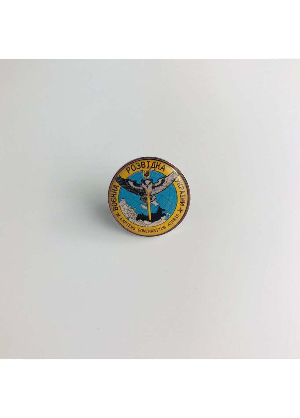 Значок Dobrozna Разведка Украины 25х25 мм Dobroznak (292338383)