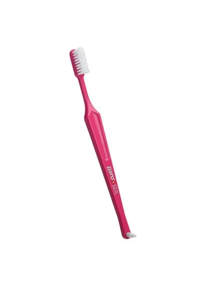 Зубна щітка S27L м'яка рожева (7610458007396-pink) Paro Swiss S27L м'яка рожева (401741054)