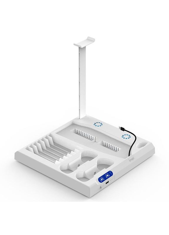 Док-станция подставка для консоли и геймпадов для PS5/PS5 Slim PG-P5S028 с охлаждением Ipega (337352156)