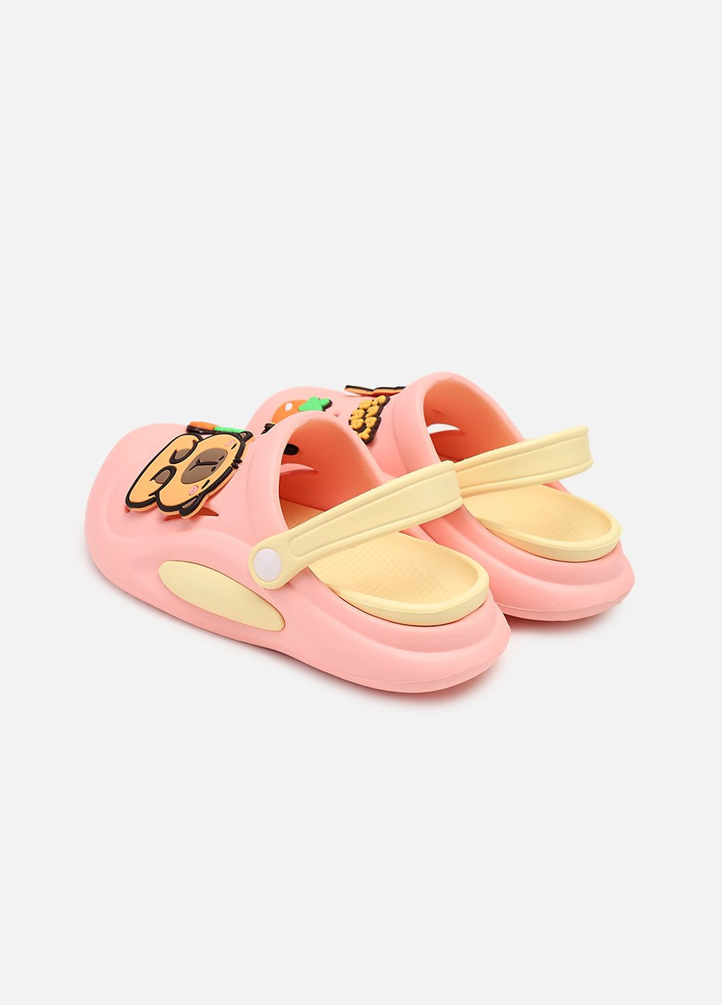 Кроксы для девочки цвет персиковый ЦБ-00267921 No Brand (327999562)