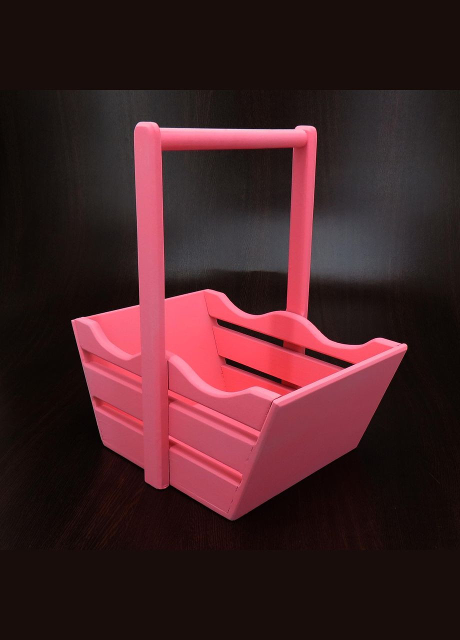 Подарочная корзинка из дерева Стрэнд барби (ПДК-000550) No Brand (328909204)