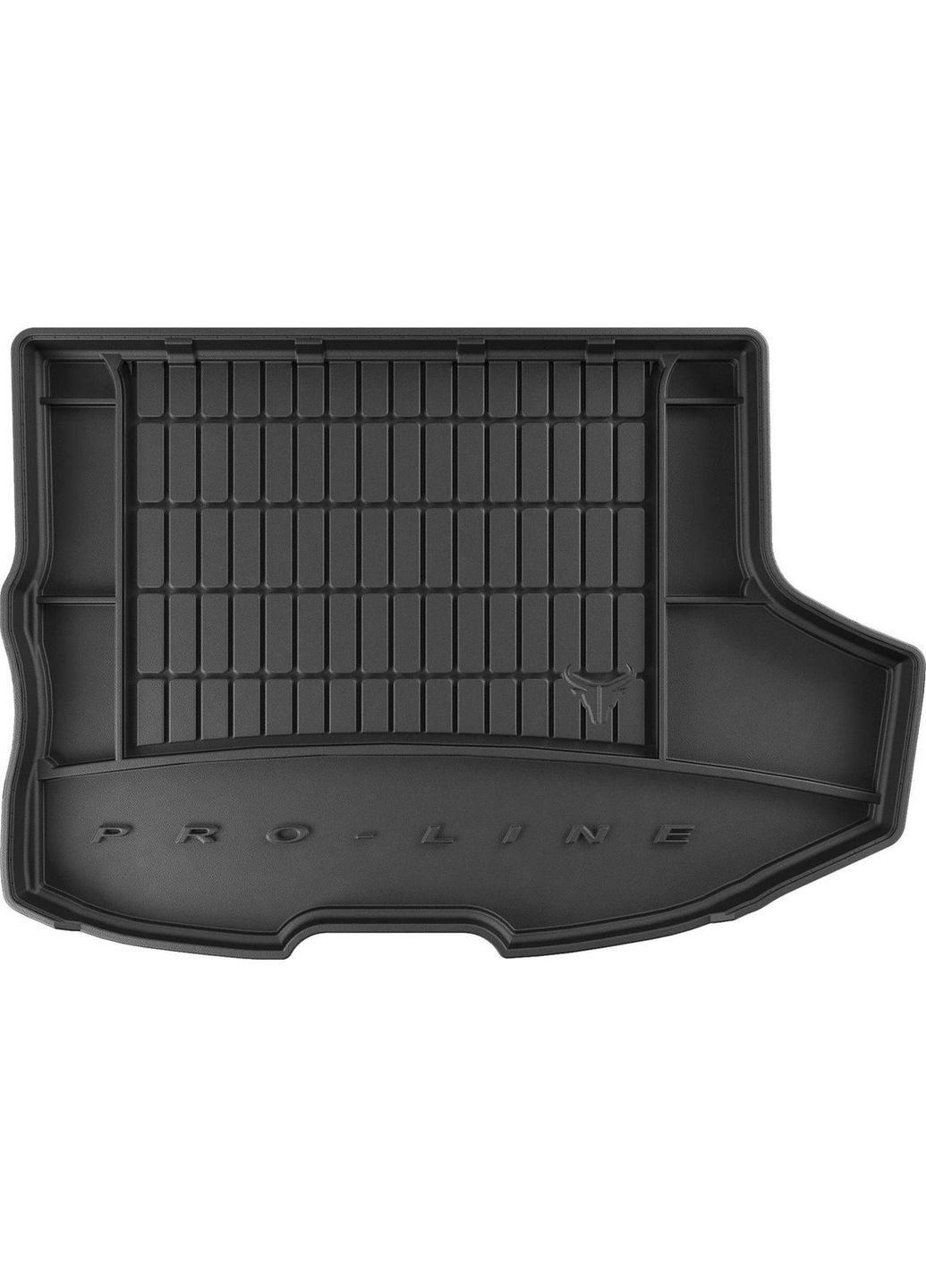 Резиновый коврик в багажник Pro-Line для Mitsubishi Lancer (mkX) 2007-2017 (хэтчбек) (с сабвуфером) (с Frogum (361234923)