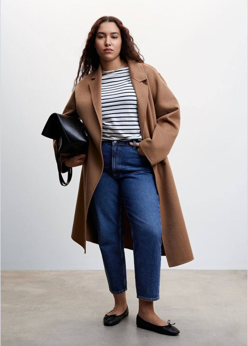 Джинси mom з високою посадкою Mango - (304873609)