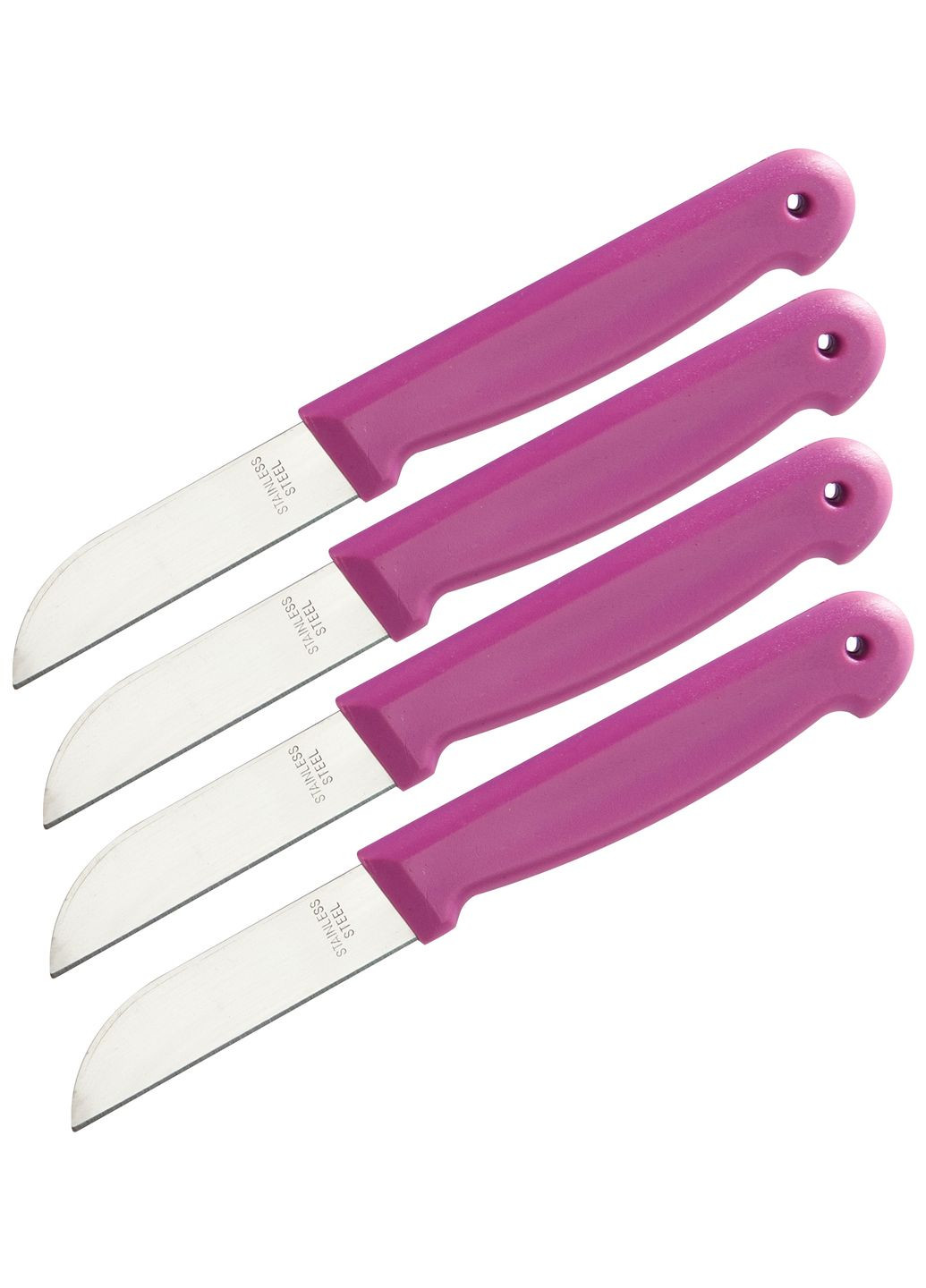 Набір ножів для чистки овочів 15,5 см 4 шт Siera EG 04436 Edco (278228005)