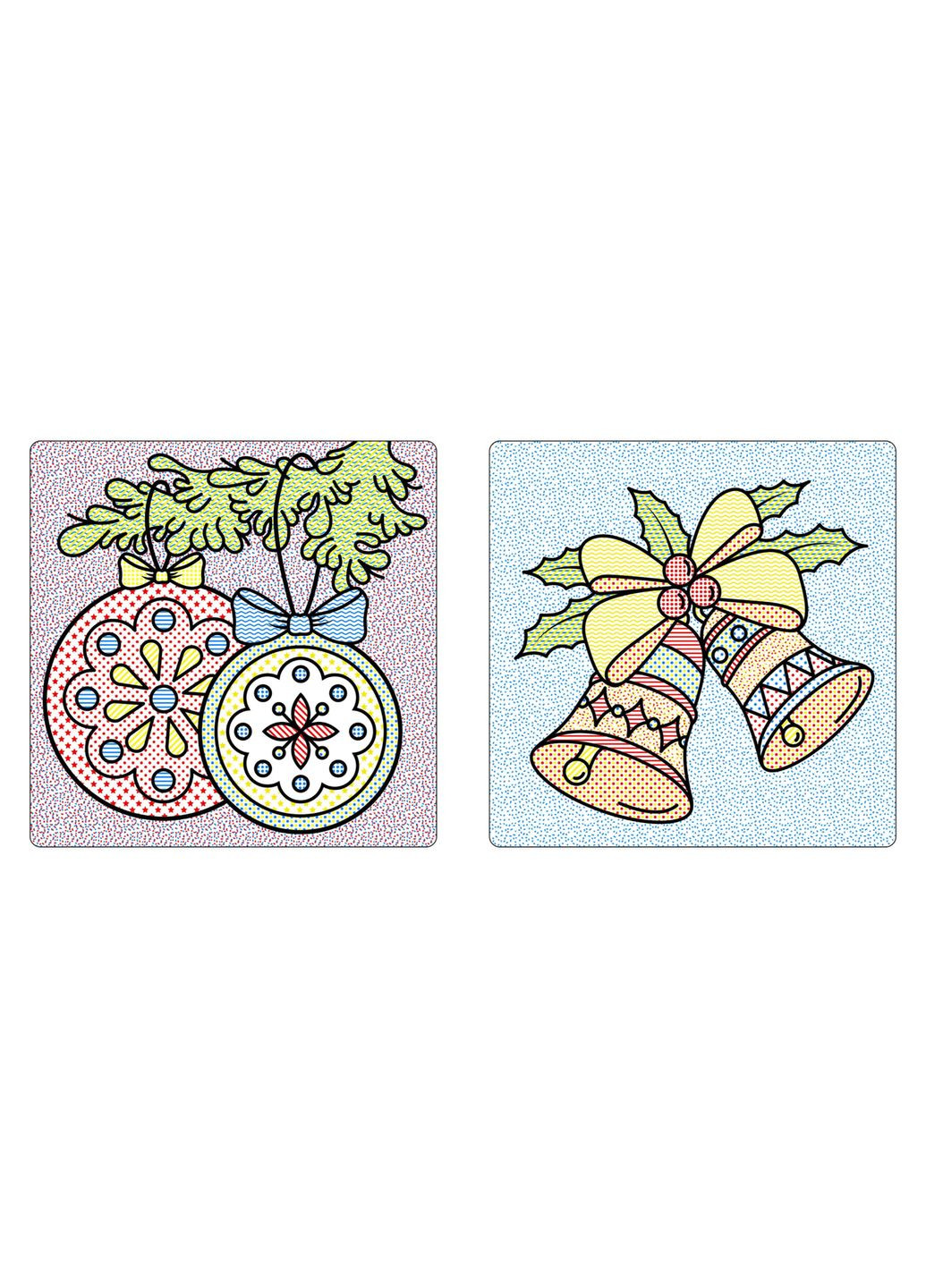 Книга Найкращі водні розмальовки. Новорічні прикраси ( ) Сова (338878481)