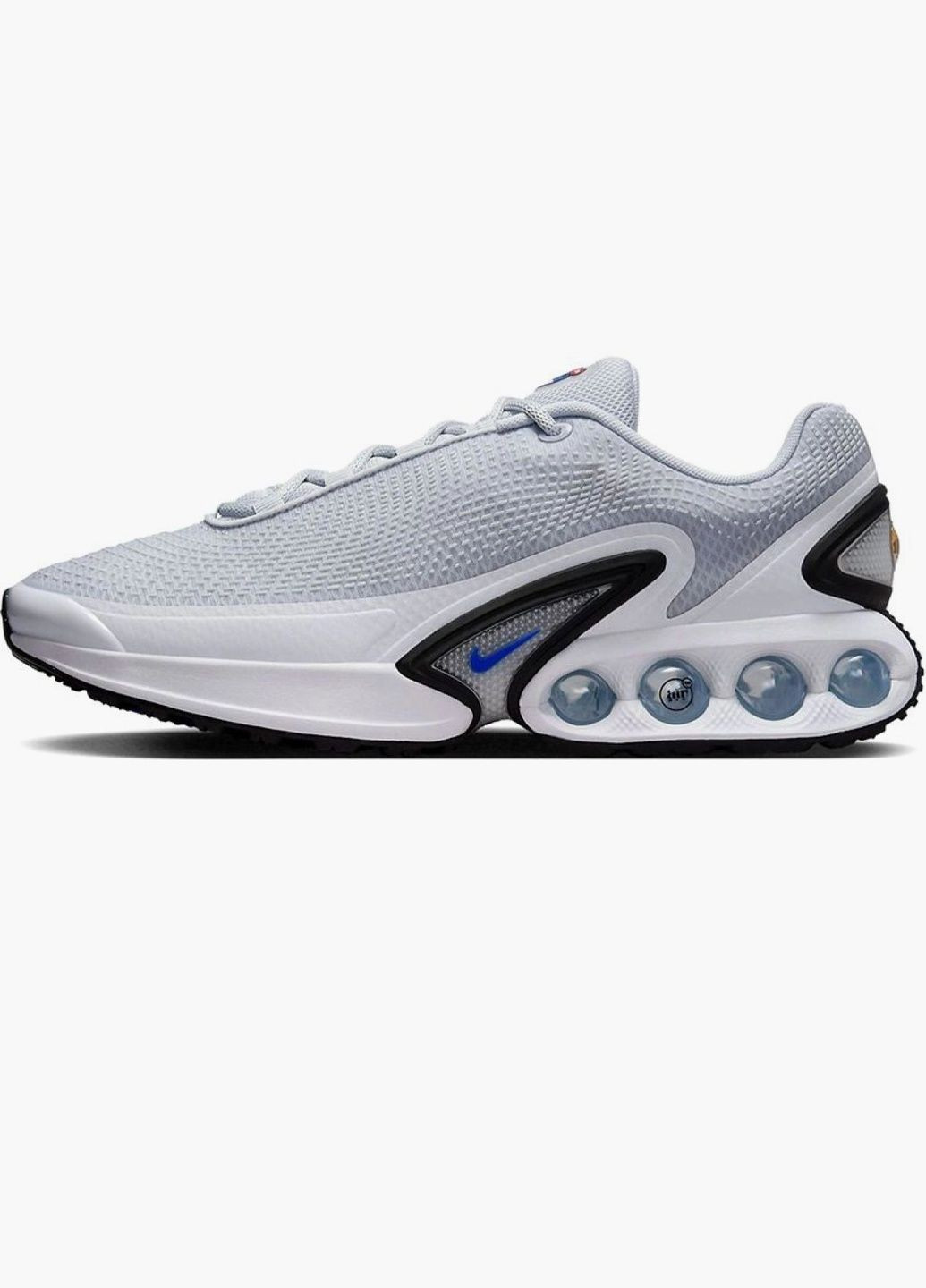 Сірі кросівки унісекс air max dn grey dv3337-005 Nike