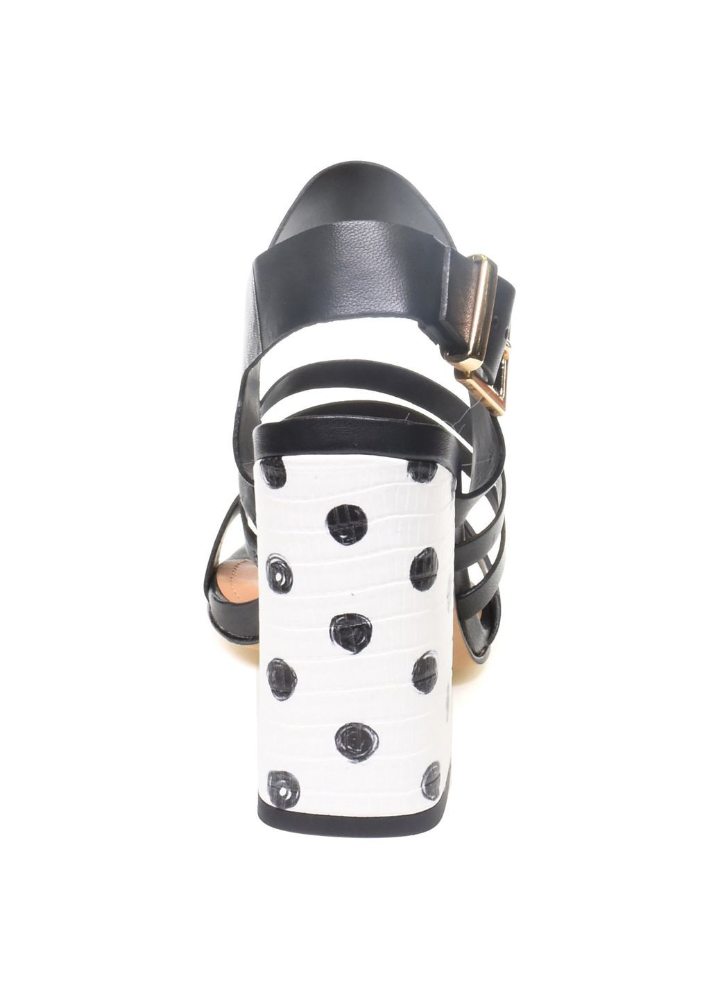 Черно-белые босоніжки Indiana