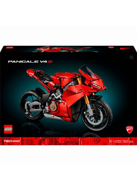 Конструктор Technic Мотоцикл Ducati Panigale V4 S (42202) Lego (369939478)
