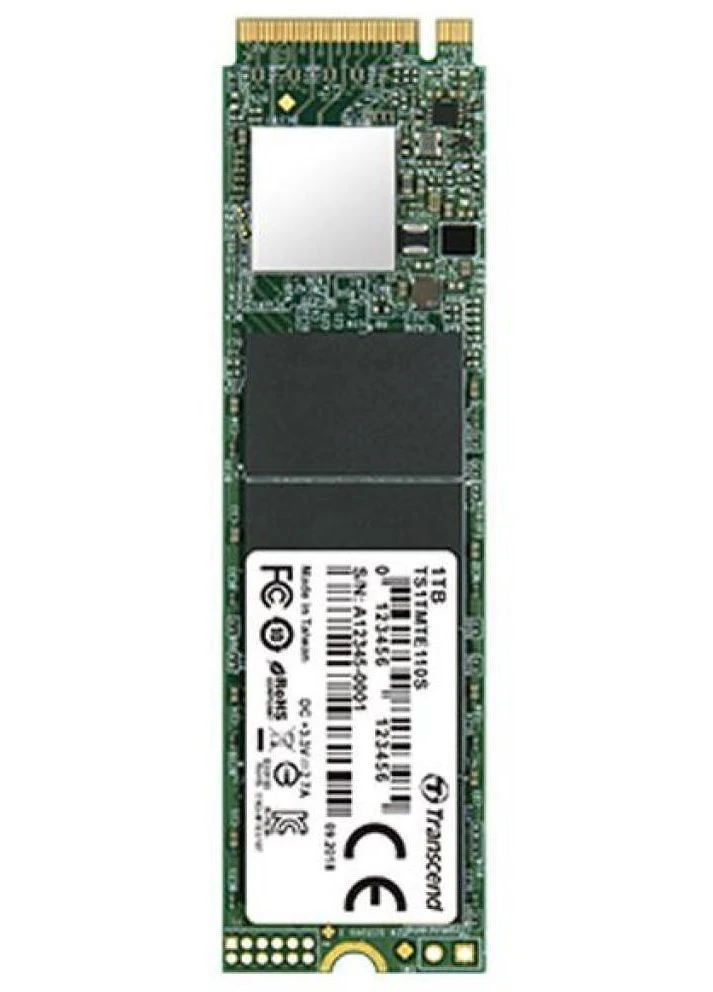 Накопичувач SSD M.2 2280 1TB (TS1TMTE110S) Transcend (394401025)