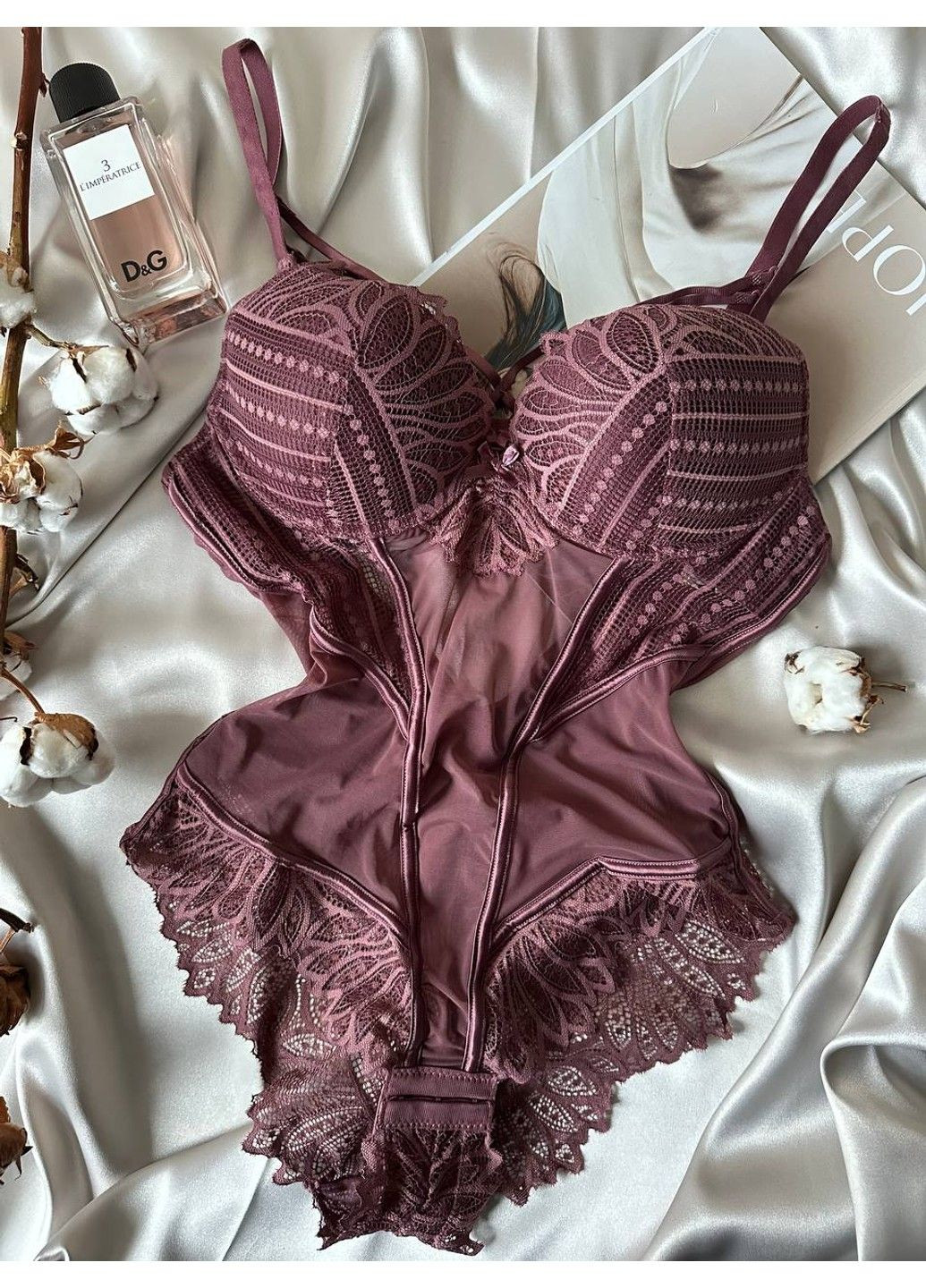 Жіноча нижня білизна мереживне боді Porlloma (302806673)