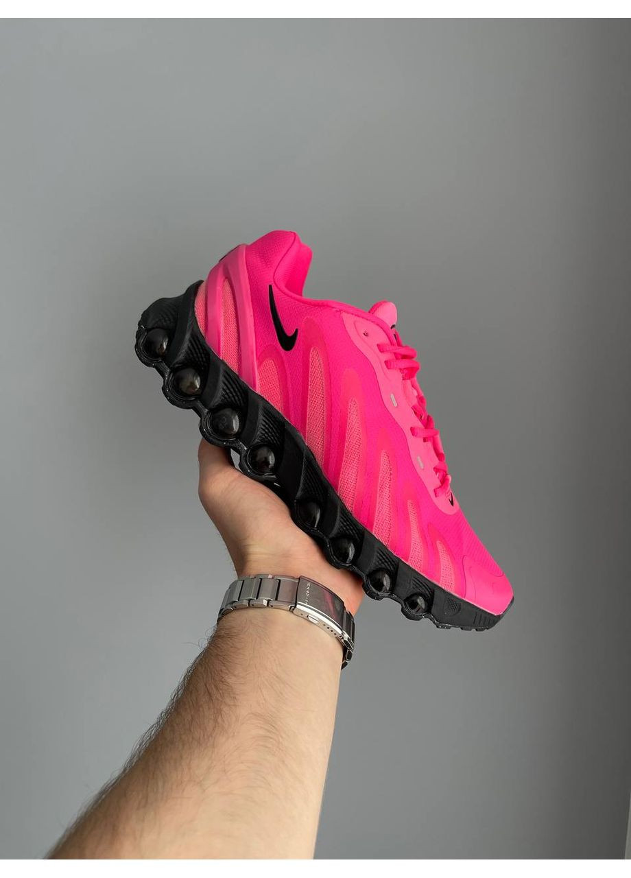 Рожеві Осінні кросівки чоловічі і жіночі nike air max dn8 pink black | найк еір макс дн8 рожеві No Brand