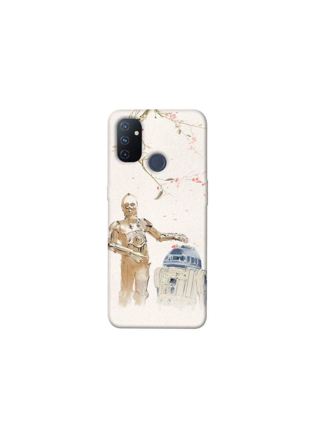 Чехол на OnePlus Nord N100 Star Wars robots Frontalka (354672956)