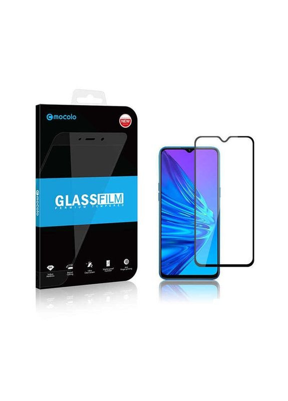 Захисне скло для OPPO Realme 5 Pro Full Glue 5D Black (0.33 мм) Mocolo (324234375)