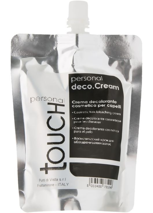 Крем для обесцвечивания волос Personal Touch Deco Cream 250ml (343409-187414) Punti di Vista (368615999)