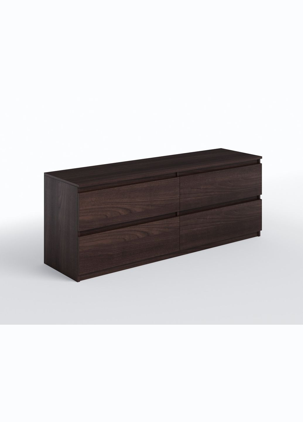 Тумба під телевізор ТВ/ТV 4 шухляди Т-223 Венге темний MORELI (335423516)