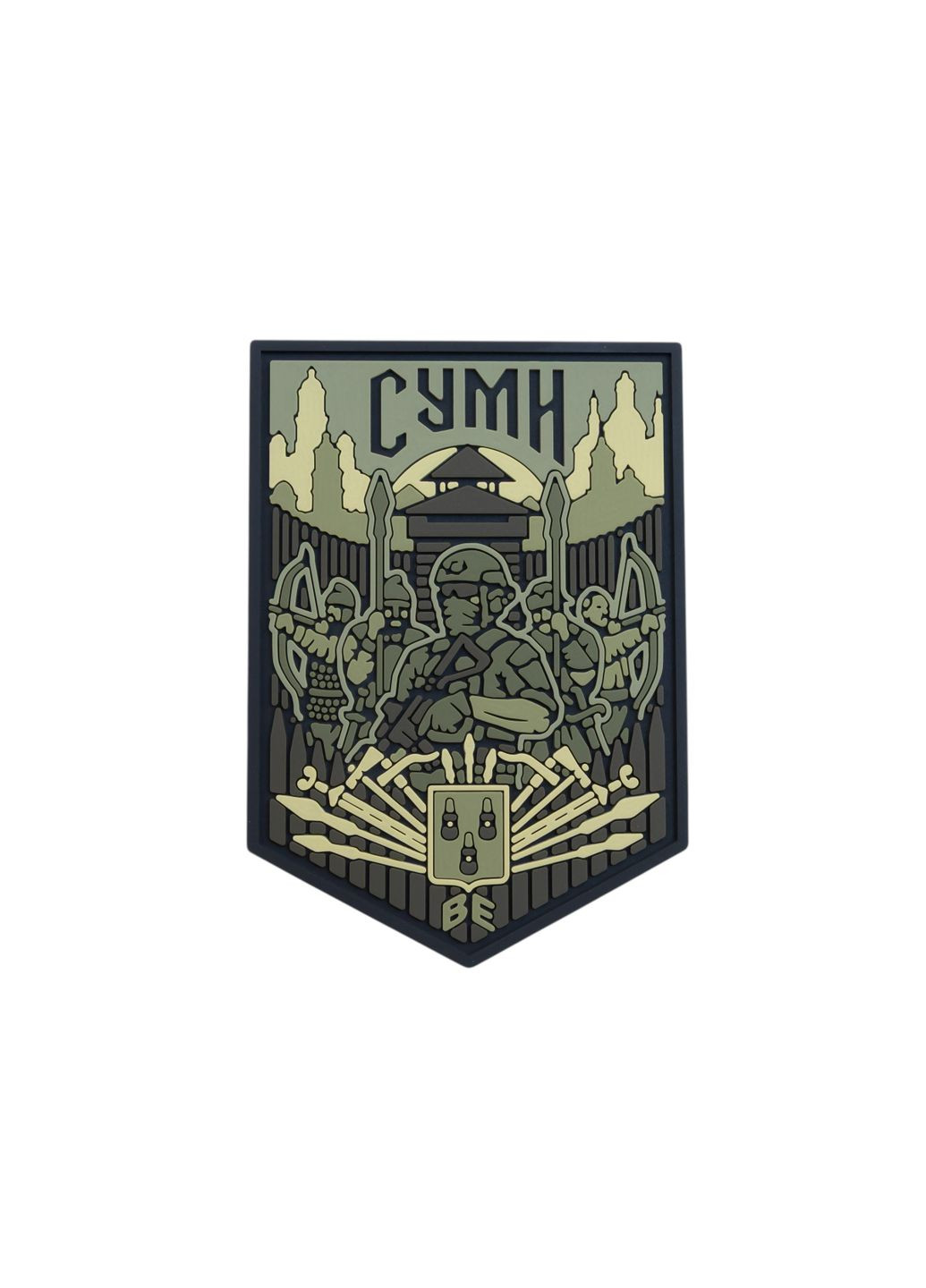 ПВХ (шеврон) "Суми" олива Brand Element Патч (335250558)