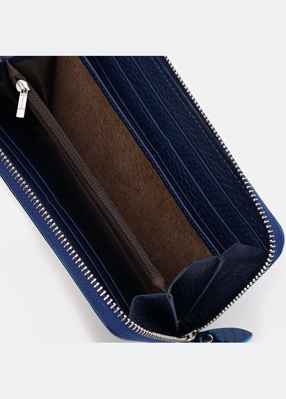Жіночий шкіряний гаманець K1AE38n-navy Ricco Grande (320451085)