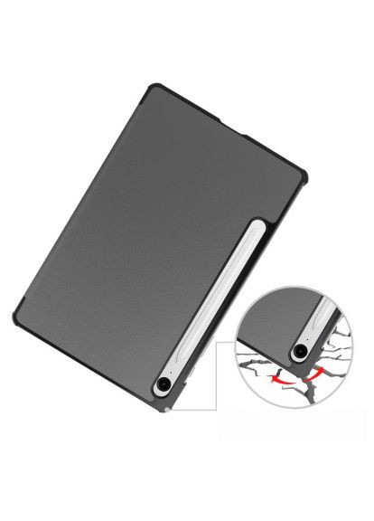 Чохол до планшета (SM-X510/SM-X516B) 11.0" Gray (710411) BeCover Smart Case Samsung Tab S9 (SM-X710/SM-X716)/S9 FE (366701473)