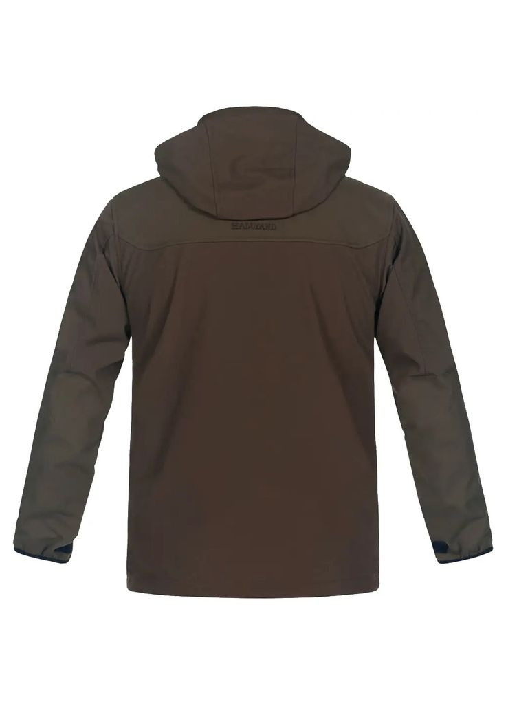 Коричневая демисезонная куртка scarba 48/ (m508566) Hallyard Scarba Коричневий 48/S