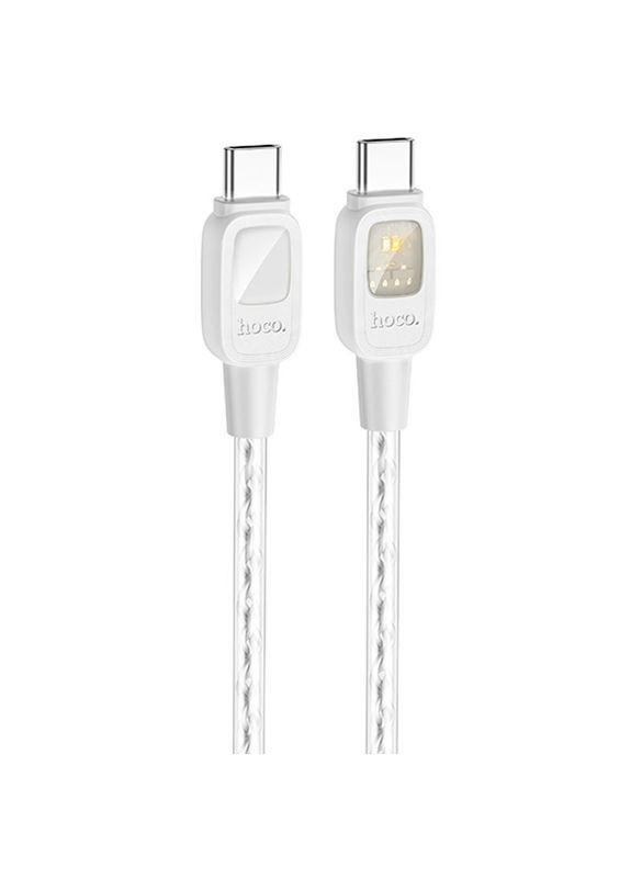 Кабель USB Type-C до USB Type-C / Провід шнур юсб тайп сі на юсб тайп сі для швидкої зарядки та передачі даних 1,2м Hoco (356102702)